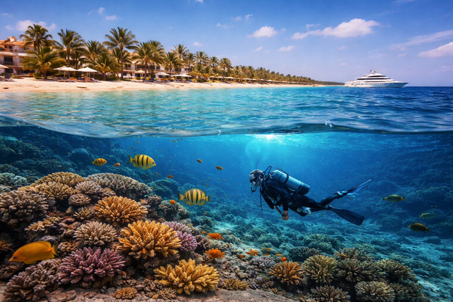 Red Sea Marsa Alam resort — luxury Nile cruise Egypt